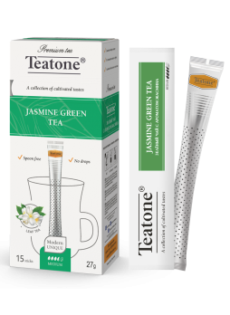 Teatone Чай зеленый с жасмином 15 стиков