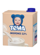 Молоко Тема питьевое ультрапастеризованное для детей с 12месяцев, 3,2% 500мл
