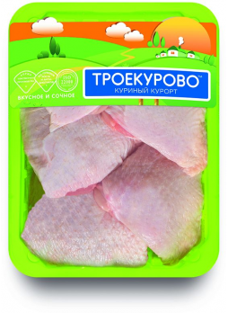 Бедро цыпленка-бройлера охлажденное подложка ТРОЕКУРОВО, 900г