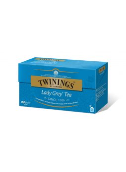 Чай TWININGS Lady Grey черный пакетированный, 25x2г