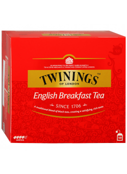 Чай Twinings English Breakfast черный 50x2г
