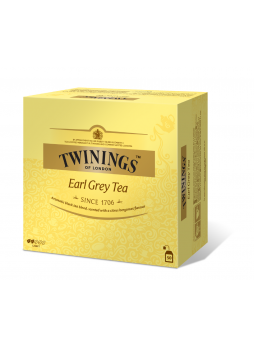 Чай черный Twinings Earl Grey Tea в пакетиках 50шт*2г