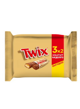 Шоколадный батончик Twix 3*55г