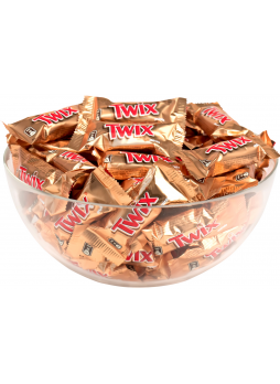 Шоколадные конфеты TWIX Minis, 2,7кг