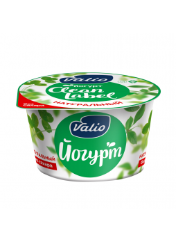 Йогурт Valio Clean Label натуральный 3,4% 180г
