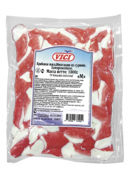 Крабовое мясо VICI, 1 кг