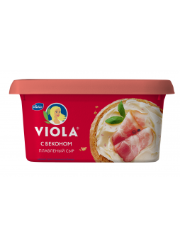Сыр плавленый Valio Viola с беконом, 400 г БЗМЖ