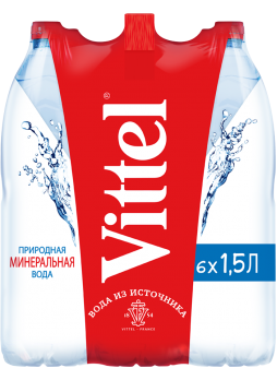 Вода Vittel минеральная негазированная, 1,5л