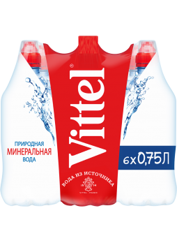 Минеральная вода VITTEL спорт, 0,75л