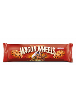Печенье WAGON WHEELS с кусочками шоколада, 136г