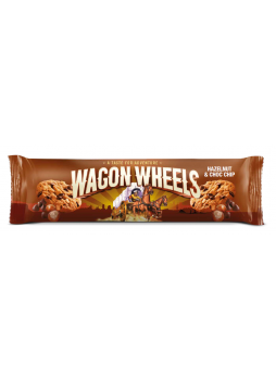 Печенье WAGON WHEELS с шоколадом и фундуком, 136г