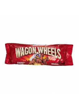WAGON WHEELS Печенье с суфле, покрытое глазурью с ароматом шоколада 216г