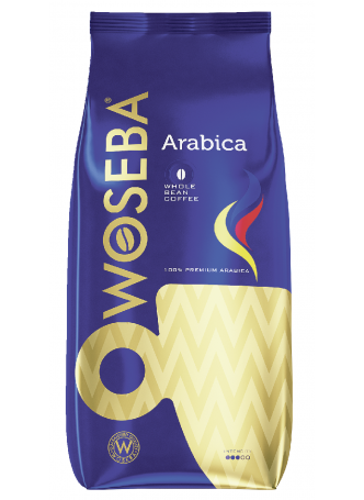 WOSEBA Кофе в зернах натуральный жареный Arabica 1кг оптом