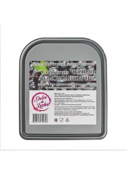 Мороженое Сорбет черной смородины, 2.4л\1.8 кг, Dulce de Leche, Россия (5030А) (КОД 15524) (-18°С)