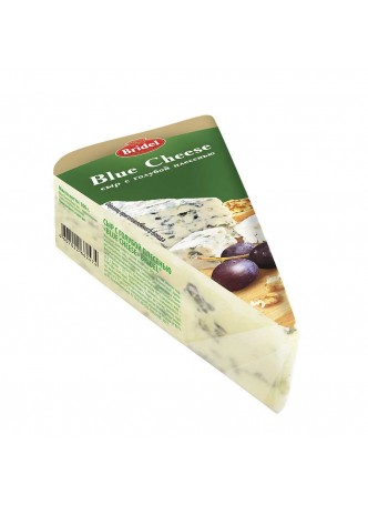 Сыр Blue Cheese с голубой плесенью, 51%, 100гр, «Bridel», Россия (КОД 20470) (0 С) оптом