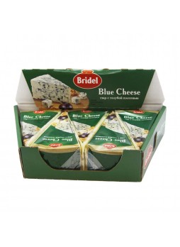Сыр Blue Cheese с голубой плесенью, 51%, 100гр, «Bridel», Россия (КОД 20470) (0 С)