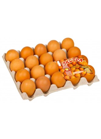 Яйцо куриное Экстра С-1 180шт (оранж. желток, кор.скорл.), Роскар (КОД 14146) (О°С) оптом