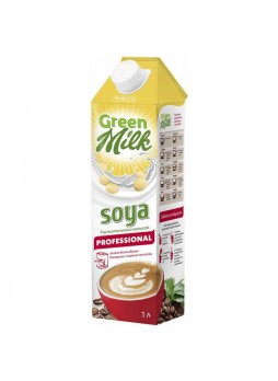 Молоко соевое Professional 1л tetra pak Green Milk™ Россия (КОД 31537) (0°С)