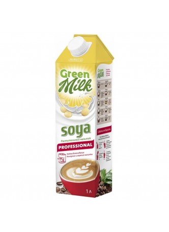 Молоко соевое Professional 1л tetra pak Green Milk™ Россия (КОД 31537) (0°С) оптом