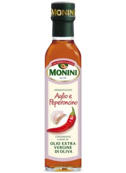 Оливковое масло Monini Extra Vergine "Garlic & Chilli" с чесноком и перцем чили 0,25л оптом