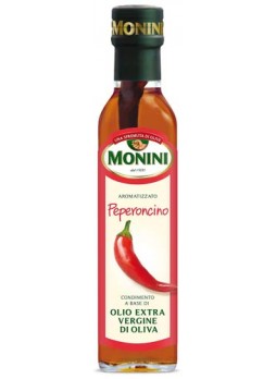 Оливковое масло Monini Extra Vergine "Peperoncino" острый 0,25л оптом