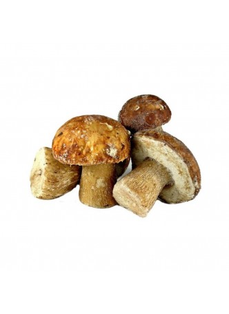 Белые грибы целые, 1 сорт, индивид. заморозка, 15% черв., 8кг (КОР) (КОД 89238) (-18°С) оптом