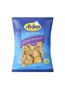 Картофельные котлеты треугольные из тертого картофеля  Aviko 4*2,5 кг (740505) (КОД 11615) (-18°С)