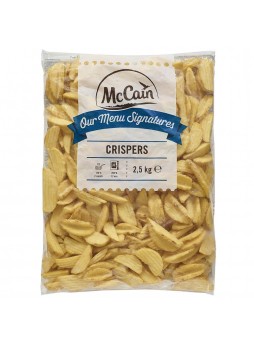 Картофельные дольки с кожурой волнист. в панир Crispers 4x2,5кг (5976/6742) McCain (КОД16176)(-18°C)