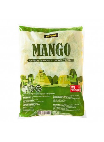 Манго кубики с/м 1кг пакет Esoro™ Fusion Foods Перу (КОД 46228) (-18°С) оптом