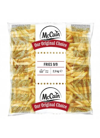Картофель фри 9x9 5х2,5кг Original Fries (100139/100104) McCain (КОД 94020) (-18°С) оптом