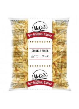 Картофель фри волнистый 9х9мм Crinkle Fries 5х2,5кг (195739/195700) McCain Польша(КОД 94021) (-18°С)