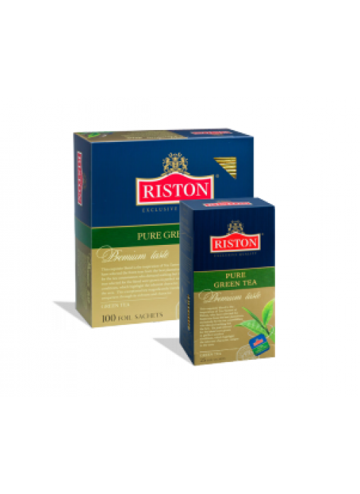 Чай зеленый купить 1 кг. Ристон зеленый чай. Чай Pure. Зелёный чай в пакетиках. "Чай зеленый с оленем".