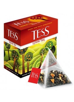 Черный чай с лимоном, апельсином и мятой TESS Lemon Tree оптом