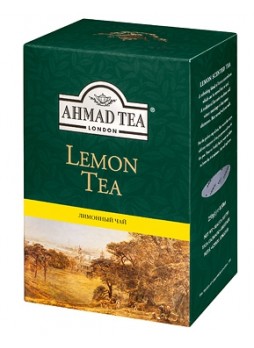 LEMON TEA черный чай с лимоном оптом