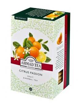 CITRUS PASSION травяной чай с лимоном и апельсином оптом