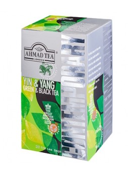 YIN AND YANG зеленый чай с черным чаем с ароматом бергамота оптом