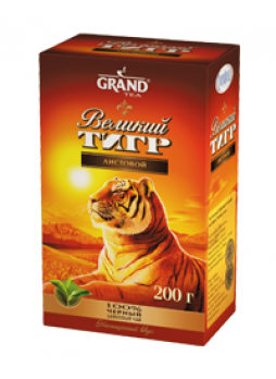 Великий Тигр индийский мелколистовой чай в картонной пачке оптом