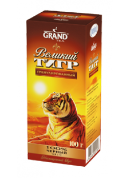 Великий Тигр индийский гранулированный чай в картонной пачке оптом