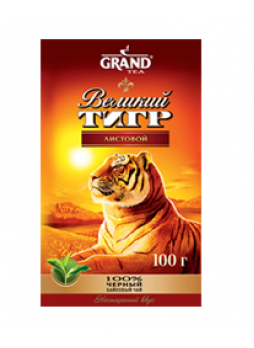 Великий Тигр индийский мелколистовой чай в удобном фольгированном пакете оптом