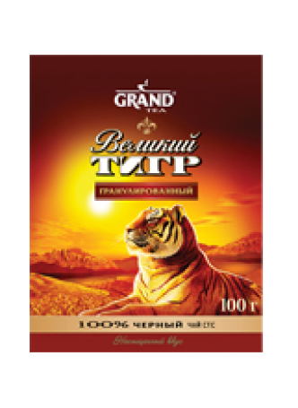 Великий Тигр индийский гранулированный чай в удобном фольгированном пакете оптом