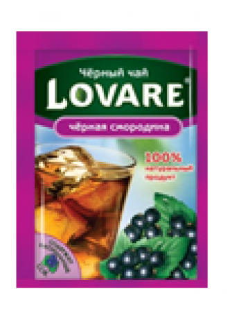 LOVARE® чёрный чай с соком чёрной смородины оптом
