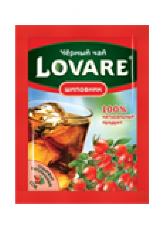 LOVARE® чёрный чай с соком шиповника оптом