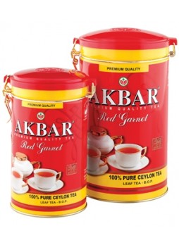 Чай AKBAR «КРАСНЫЙ ГРАНАТ» листовой чай стандарта BOP оптом