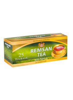 REMSAN Изумруд Ганпаудер китайский зелёный чай оптом