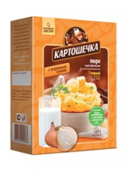Картофельное пюре с жареным луком (коробка) оптом