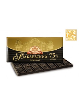 Бабаевский  Элитный75% какао 200г оптом