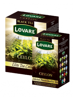 Чай черный «Цейлон», листовой и в пакетиках оптом