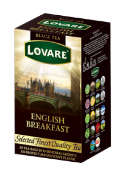 Чай черный "Английский завтрак" в пакетиках оптом