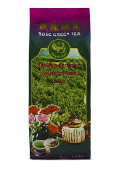 Зеленый чай с лепестками розы оптом