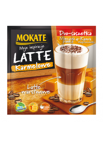 Кофе "Mokate"Latte Карамельный оптом